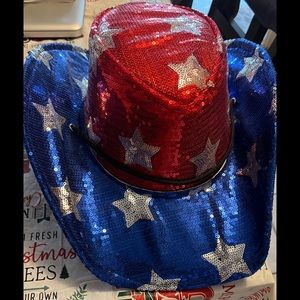 Sequins American Cowboy hat